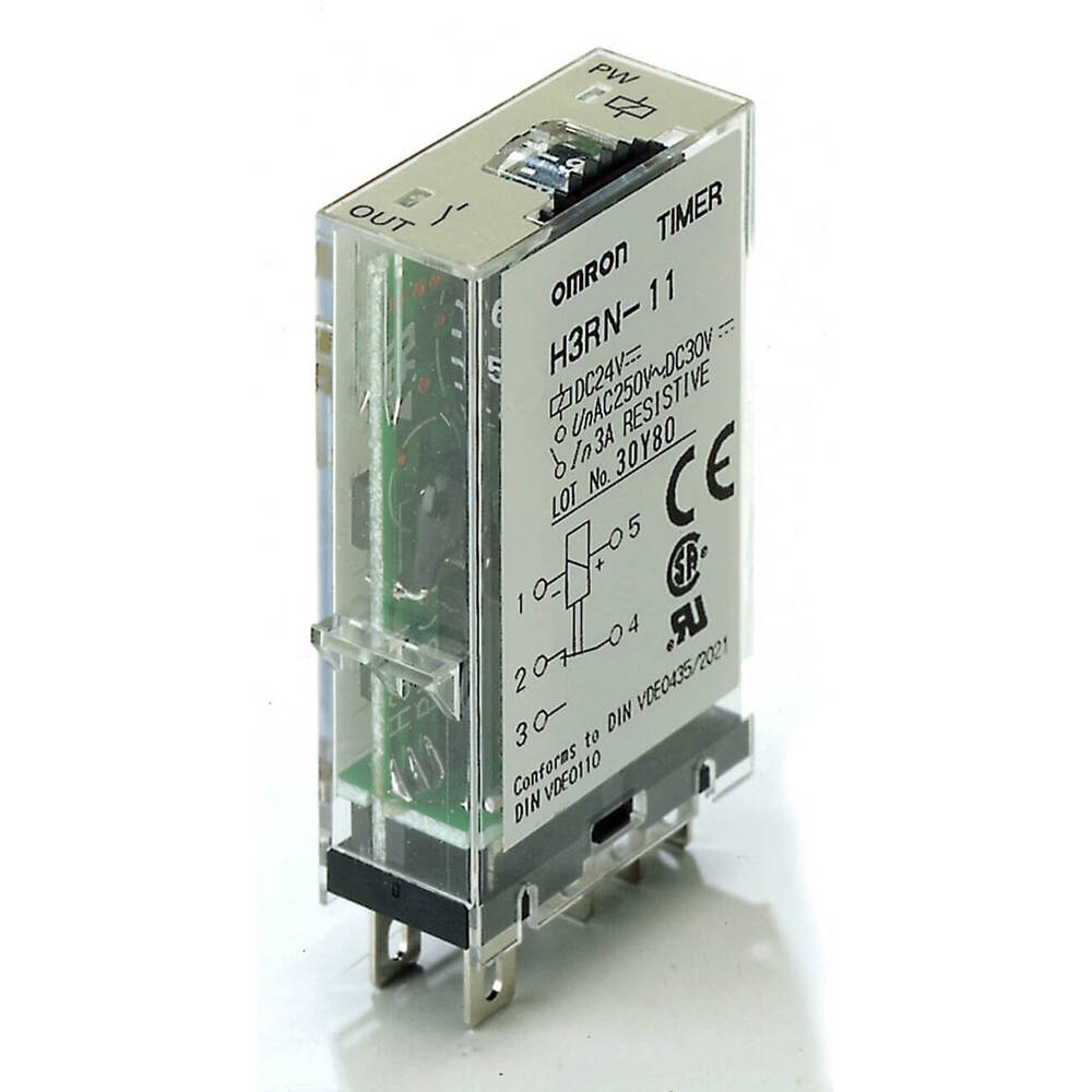 Omron H3RN Multifunctionele Timer Relais 24VDC 3A - H3RN1002M