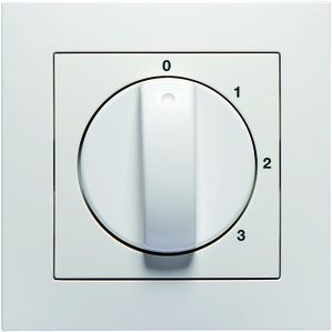 Peha Badora 3-Positie Controle Schakelaar Afdekking Wit - 00319951