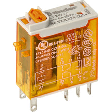 Finder 46.52 Industrieel Relais 2Co 8A 24Vac Met Led - 46.52.8.024.0054