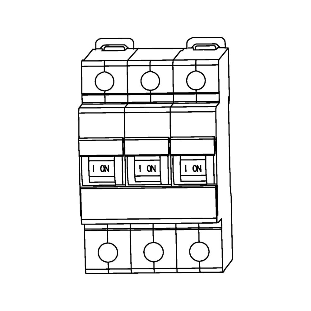Doepke DLS 6i 32A 3-Polige Aardlekautomaat 10kA C-Curve - 09916296