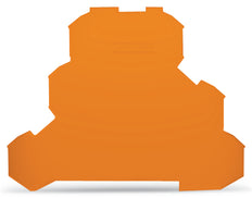 Wago TopJob-S Eind En Tussenplaat 0.8mm Oranje - 2002-3292 [10 Stuks]