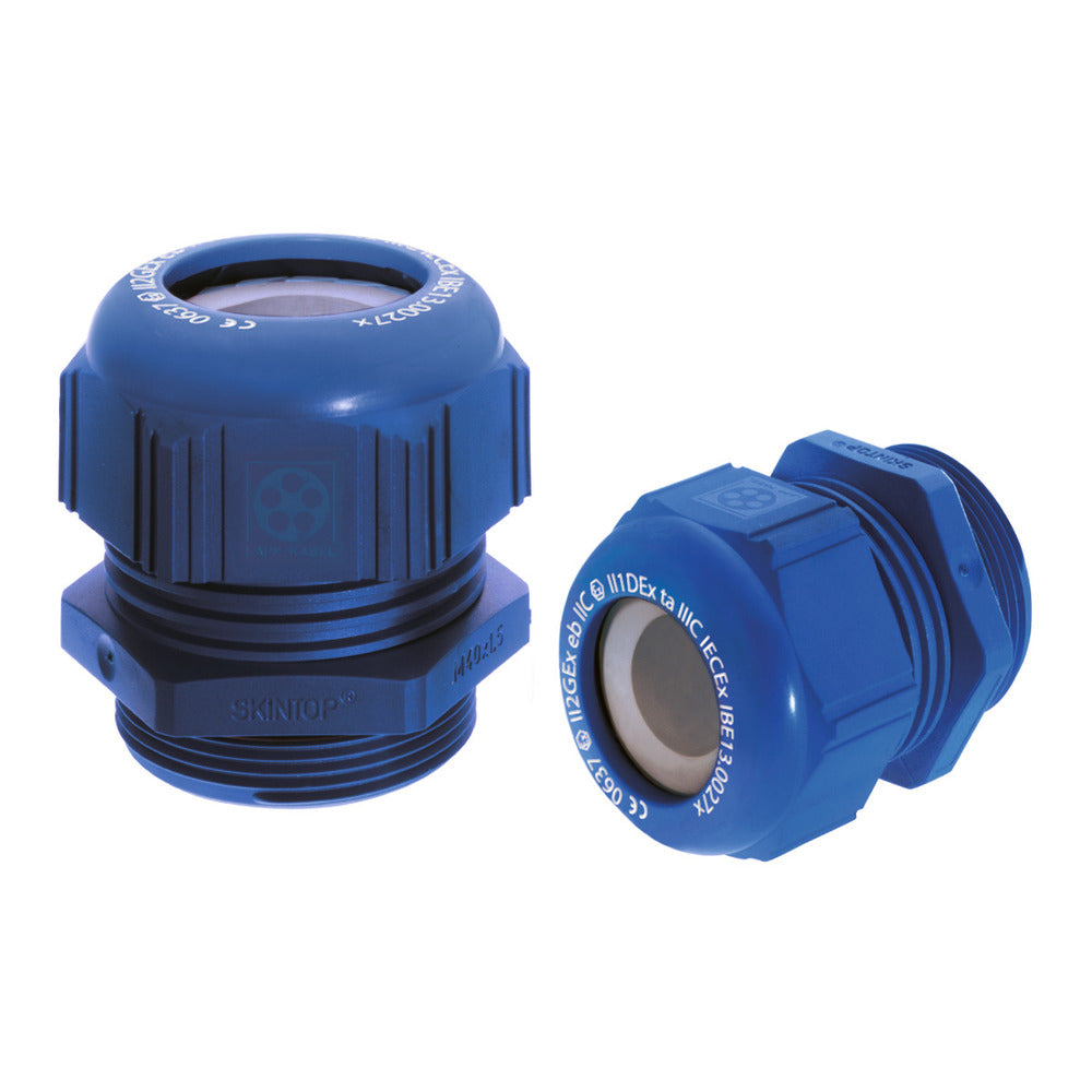 SKINTOP KR-M 16 ATEX Plus Cable Gland Blue - 54115415 [5 Stuks]