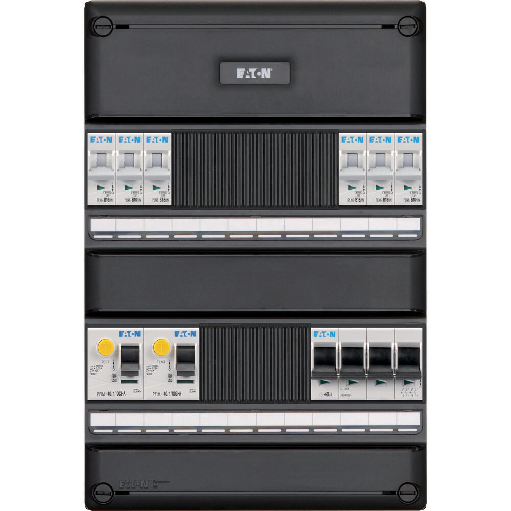 Eaton S55 Flex 6 Groep Verdeelbord 1P 3P MCB - 1968217