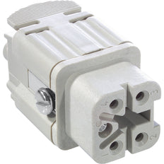 Epic H-A 4 Bs Vrouwelijke Schroefterminal Connector Invoegstuk - 10432000 [10 Stuks]