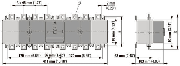 Eaton Omschakeling Mechanisme Voor DMV Serie - 1314884
