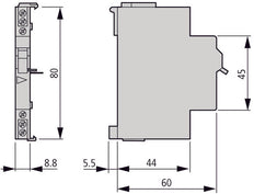 Eaton Faz Xam002 Hulpcontactschakelaar 2W - 262414