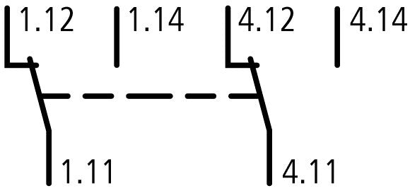 Eaton Faz Xam002 Hulpcontactschakelaar 2W - 262414