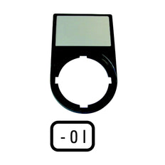 Eaton RMQ-Titan Labeldrager 0-I Met Montageplaat - 216485 [5 Stuks]