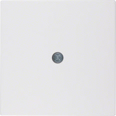 Berker S1 B3 B7 Kabeluitgang Centerplaat Polar Wit Matt - 10191909 [2 Stuks]
