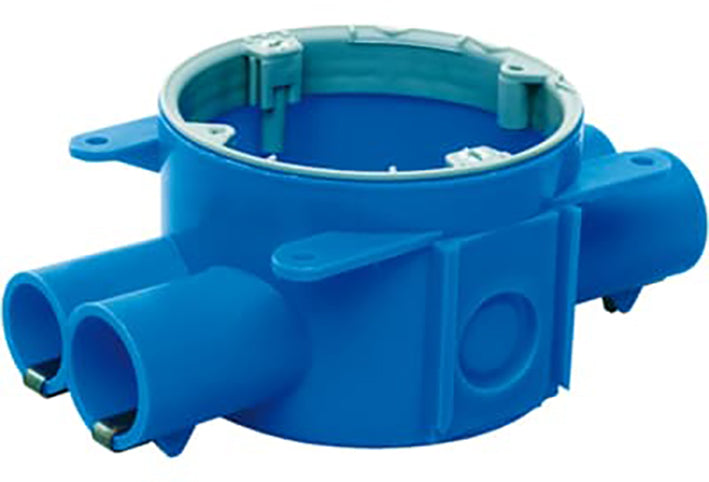 50 Mm Doos Met Dubbele 16 Mm En 19 Mm Inlaten - 7126.110 [2 Stuks]