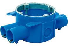 50 Mm Doos Met Dubbele 16 Mm En 19 Mm Inlaten - 7126.110 [2 Stuks]