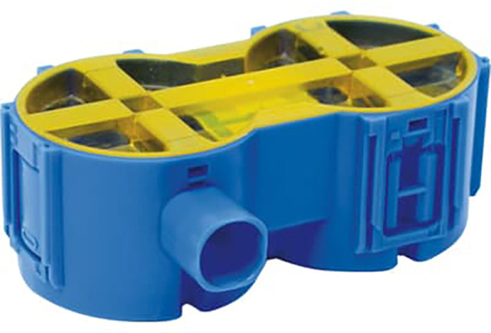 ABB H251 Dubbele Aansluitdoos 50mm Met 16/19mm Ingang - 1SPA007120F0197 [2 Stuks]