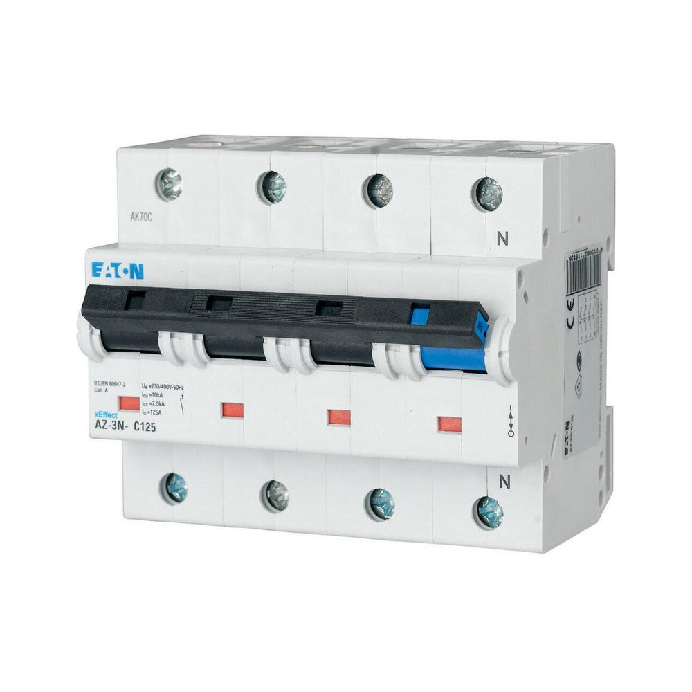 Eaton 80A 3P+N Aardlekautomaat C-Characteristic 25kA - 211803