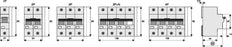 Eaton AZ-4-C125 4-Pool MCB Aardlek 125A - 211812