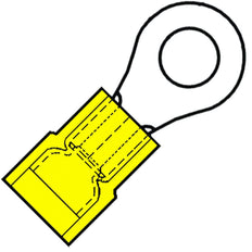 Geïsoleerde Ring Terminaal M5 4.0-6.0mm² Nylon - 156480 [100 Stukken]