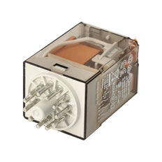 Finder 10A Industrieel Inplug Relais 24VAC 3CO AgNi - 60.13.8.024.0040