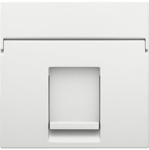 Niko RJ45 Enkele Poort Witte Centrale Plaat - 154-65100
