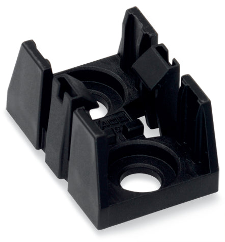 Wago 890-1622 2-Pool Distributie Montageplaat Zwart - 890-1622 [10 Stuks]