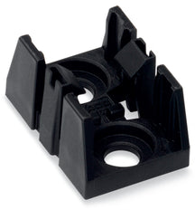 Wago 890-1622 2-Pool Distributie Montageplaat Zwart - 890-1622 [10 Stuks]