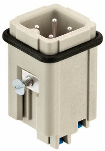 Harting Han 3A Mannelijke Snelsluiting Connector Invoeg 10A - 09200032633