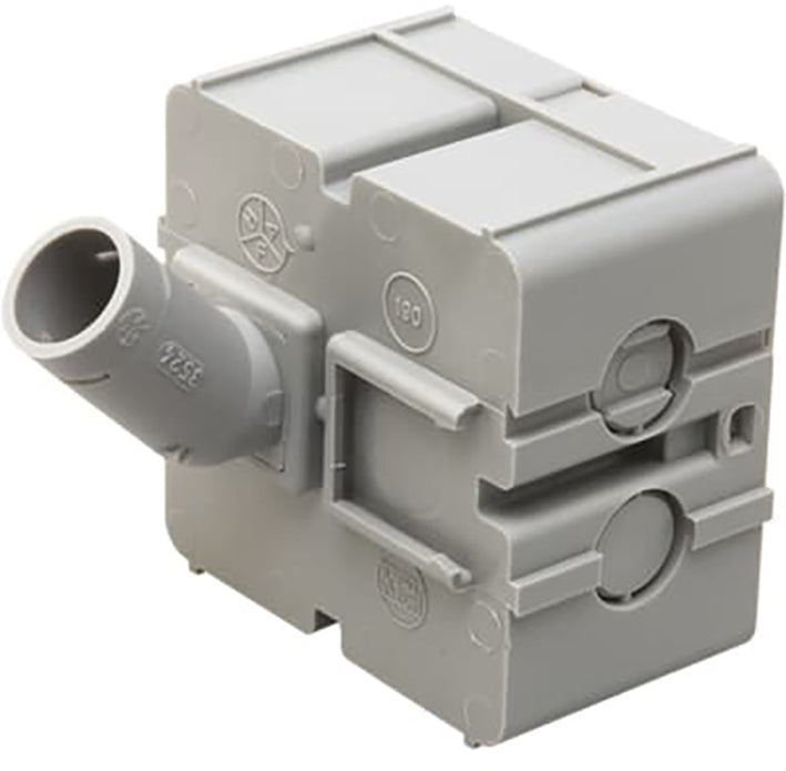 Wanddoos 16mm 40mm Diep Met Kabelinvoer - 7126.310 [2 Stuks]