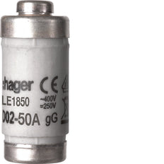 Hager D02 Smeltveiligheid 50A 400V Met Indicator - LE1850 [10 Stuks]