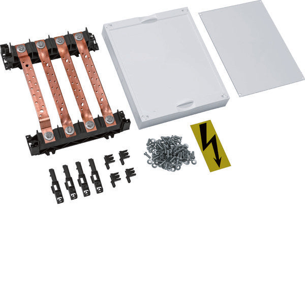 Hager Verticale Busbar Distributie Eenheid 160A 4P 25x4mm - UE21D1