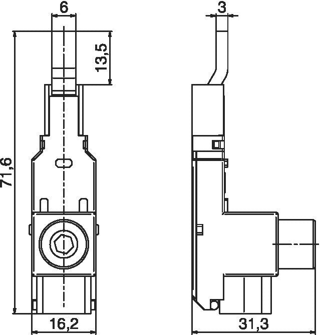 Eaton XEffect Industrieel Aansluitblok 35mm² - 104901