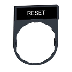 Harmony XB4 XB5 Reset Legende Plaat 30x40mm - ZBY2322 [10 Stuks]