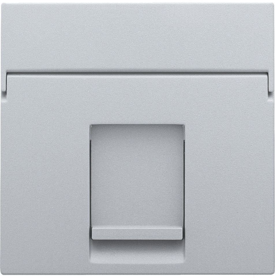 Niko Sterling RJ45 Centrale Plaat Met Stof Afdekking - 121-65100