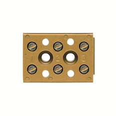 Weidmuller BK3 CRN 3-Poolige Aansluitstrip 4mm² - 0624920000 [2 Stuks]