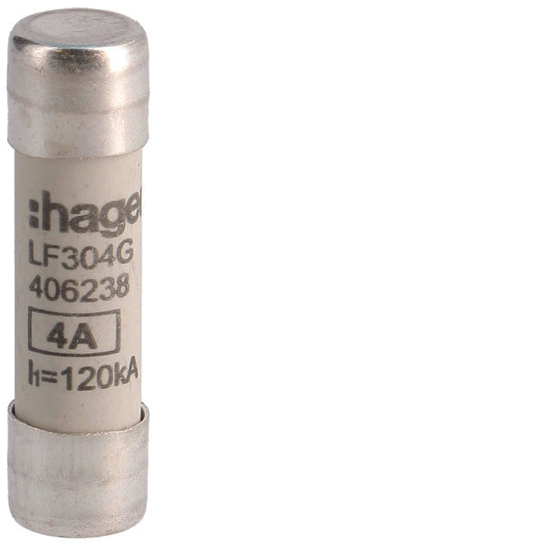 Industriële Cilindrische Zekering 4A 500V 10x38mm gG - LF304G [10 Stuks]