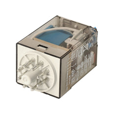 Finder Industrieel Relais 24V DC 10A Dubbele Contact Met Test - 60.12.9.024.0040