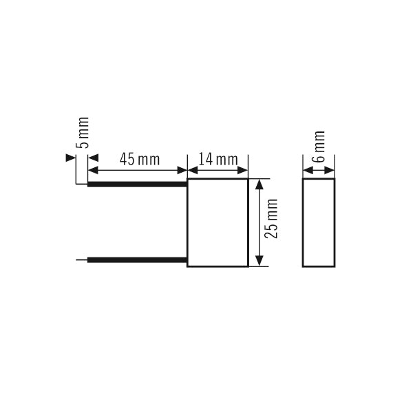 ESYLUX RC Filter 230V Inductieve Lastonderdrukker - EP10426988