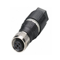 M12 4-Pin Quick Connect Sensor Connector Female Socket - 1641772
