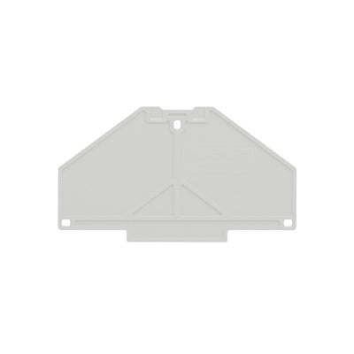 Terminalblok Eindplaat 70mm X 3mm Grijs - 1211450000 [10 Stuks]