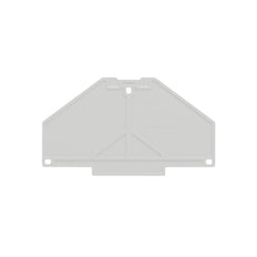 Terminalblok Eindplaat 70mm X 3mm Grijs - 1211450000 [10 Stuks]
