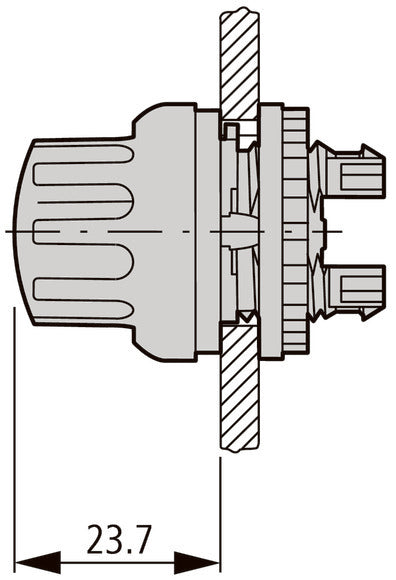 Rmq-Titan 3-Positie Selectieschakelaar Met Draaihoofd - 226838