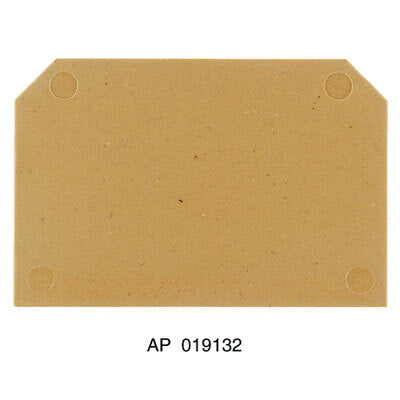 Weidmuller Aansluitblok Eindplaat 54x3mm - 0191320000 [5 Stuks]