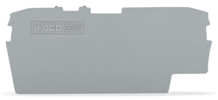 Wago 2002-1691 Eind En Tussenplaat Grijs - 2002-1691 [20 Stuks]