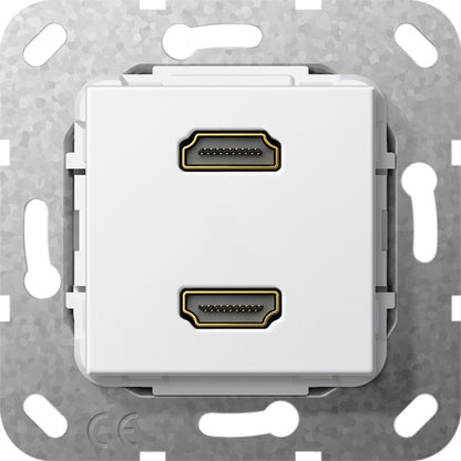 Gira Dual Hdmi Breakout Kabel Basis Element Wit - 567203