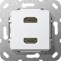 Gira Dual Hdmi Breakout Kabel Basis Element Wit - 567203