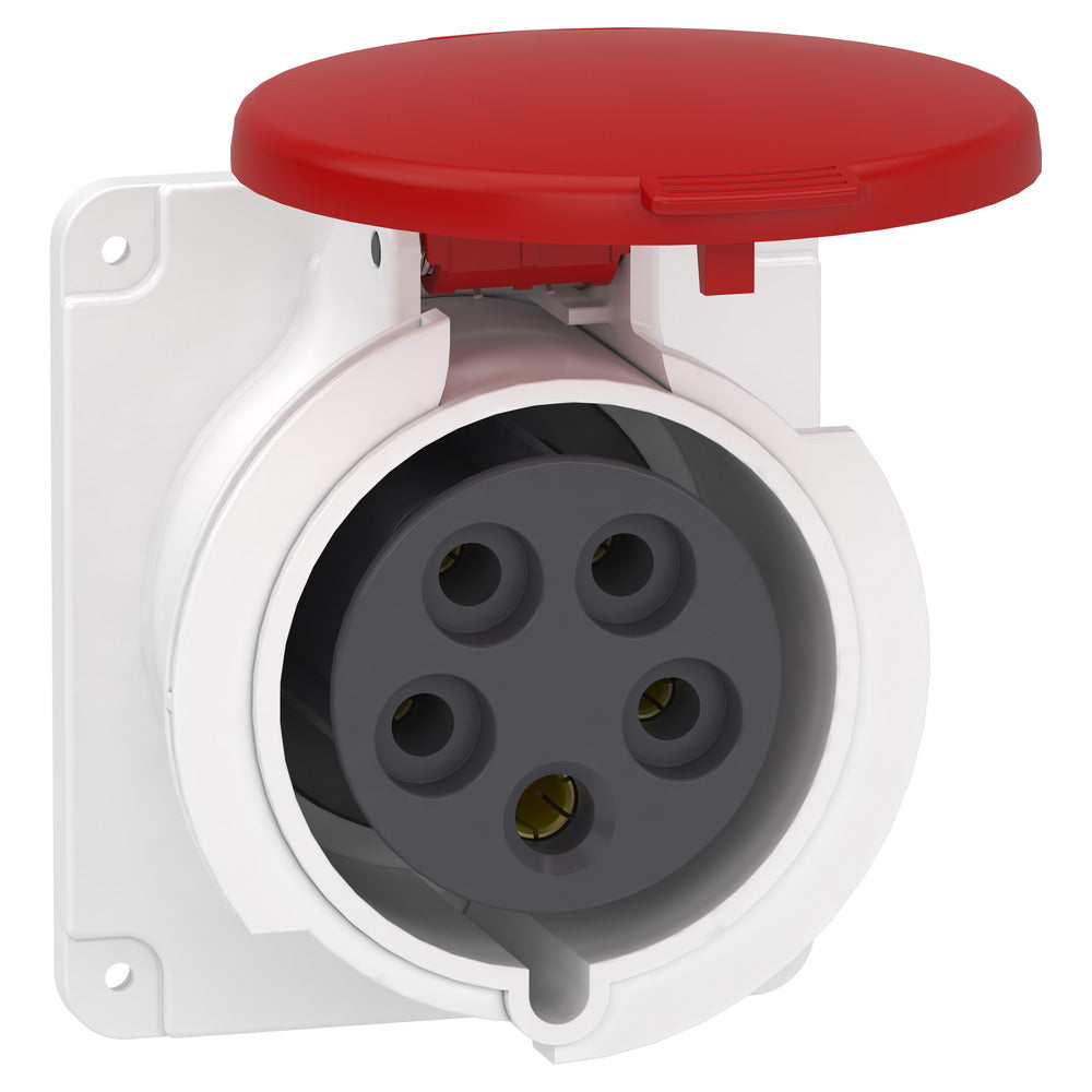 Schneider Electric Industriële Paneelstopcontact 32A 400V IP44 - PKF32G435