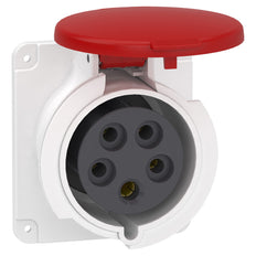 Schneider Electric Industriële Paneelstopcontact 32A 400V IP44 - PKF32G435