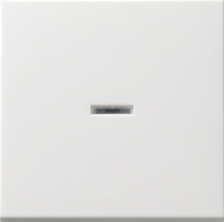 Gira Systeem 55 Indicator Rocker Switch Puur Wit Mat - 091427 [2 Stuks]