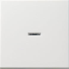 Gira Systeem 55 Indicator Rocker Switch Puur Wit Mat - 091427 [2 Stuks]