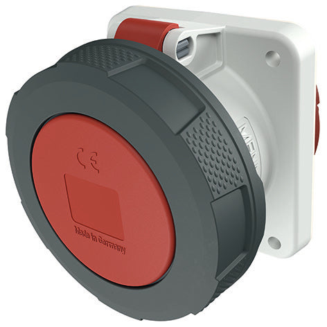 Mennekes CEE 63A 5P IP67 400V Paneelmontage Stopcontact - 1128A