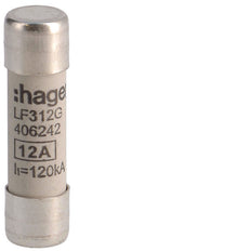 Industriële Cilindrische Zekering 12A 500V 10x38mm - LF312G [10 Stuks]