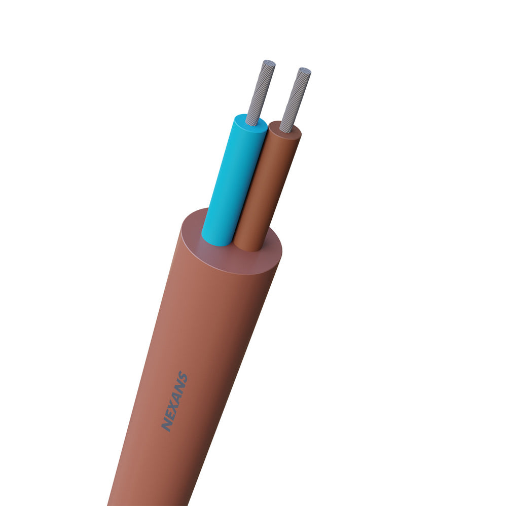 Nexans SIHF 2x1mm² Hittebestendig Siliconen Kabel - 10009012 [100 Meters]