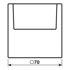 Jung Ls990 Zwarte Hotelkaart Schakelaar - Ls590cardsw